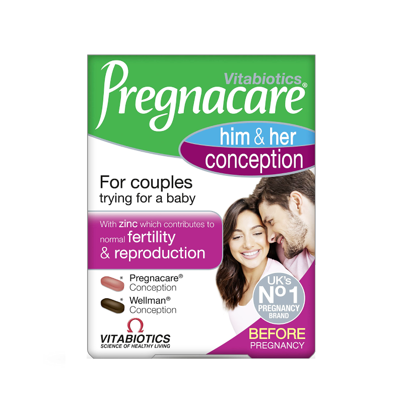 Vitabiotics Pregnacare His & Hers