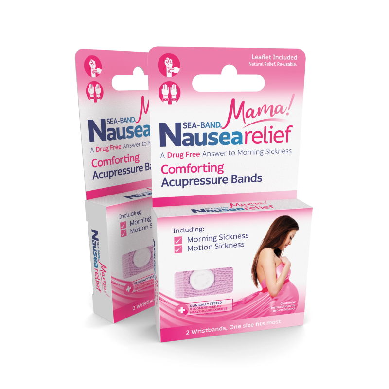 Sea-Band Mama Nausea Relief Acupressure Wristbands