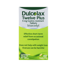 Dulcolax Twelve Plus 5mg 40 Tablets