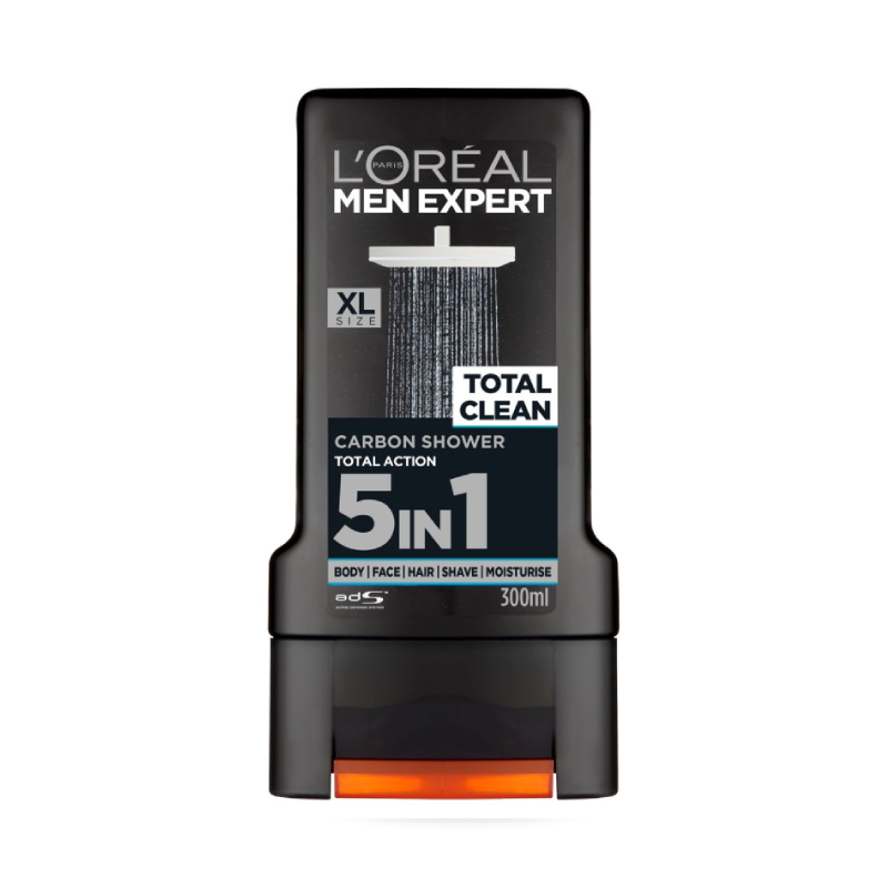 L'Oreal Men Expert Shower Gel Total Clean 300ml