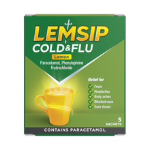 Lemsip Cold & Flu Lemon Sachets