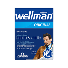 Vitabiotics Wellman Health & Vitality Tablets