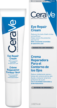 CeraVe Eye Repair Cream 14ml — Eye Cream for Dark Circles & Puffiness