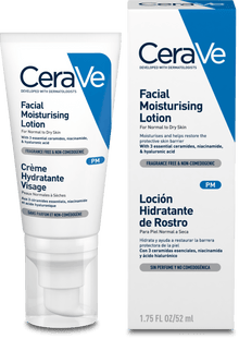 CeraVe PM Facial Moisturising Lotion Duo Pack  — Duo Pack — Two Lightweight Night-Time Facial Moisturisers