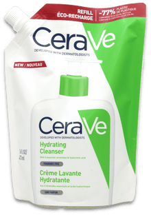 CeraVe Hydrating Cleanser Refill 473ml — Refill Pouch for CeraVe Hydrating Cleanser