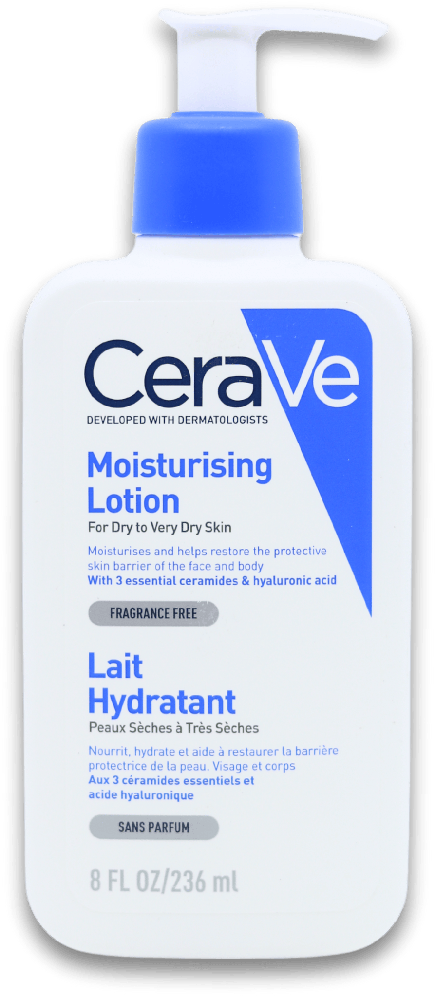 CeraVe Moisturising Lotion + Hydrating Cleanser Bundle 473ml — Daily Skincare Duo — Cleanser & Lotion