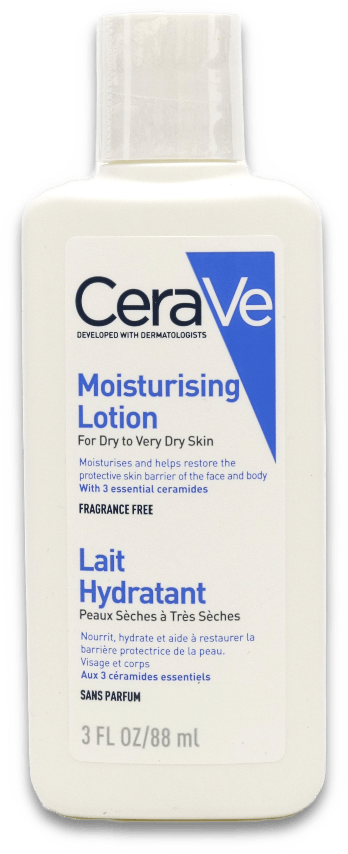 CeraVe Moisturising Lotion 88ml — Daily Face & Body Lotion for Normal to Dry Skin