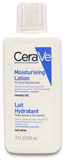 CeraVe Moisturising Lotion 88ml — Daily Face & Body Lotion for Normal to Dry Skin