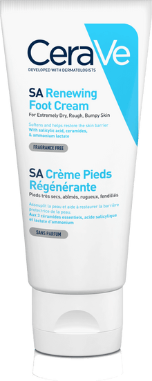 CeraVe Renewing SA Foot Cream 88ml — Foot Cream with Salicylic Acid for Dry, Rough Feet