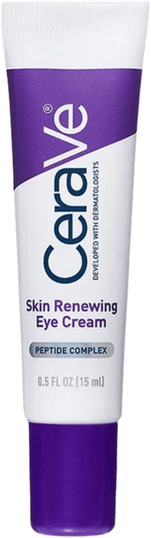 CeraVe Skin Renewing Eye Cream 15ml — Anti-Aging Eye Cream with Peptides & Hyaluronic Acid