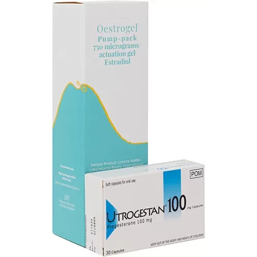 Progesterone And Oestrogel Pack